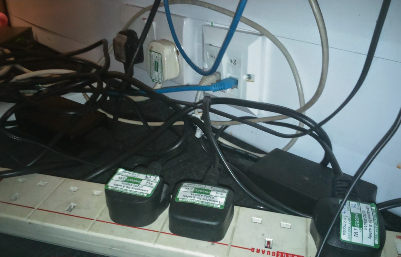 Close view of smart-home electrical product details used to check simple setup and clean visible finish