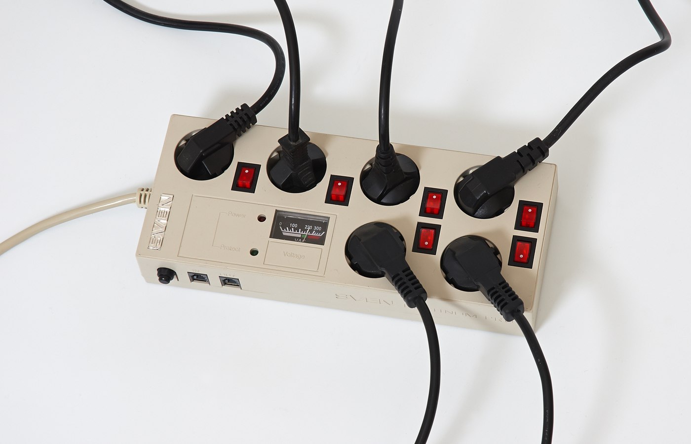 power strip or extension lead placement in desks, media cabinets and temporary charging stations for the Extension Leads and Power Strips: Common Buying Mistakes guide