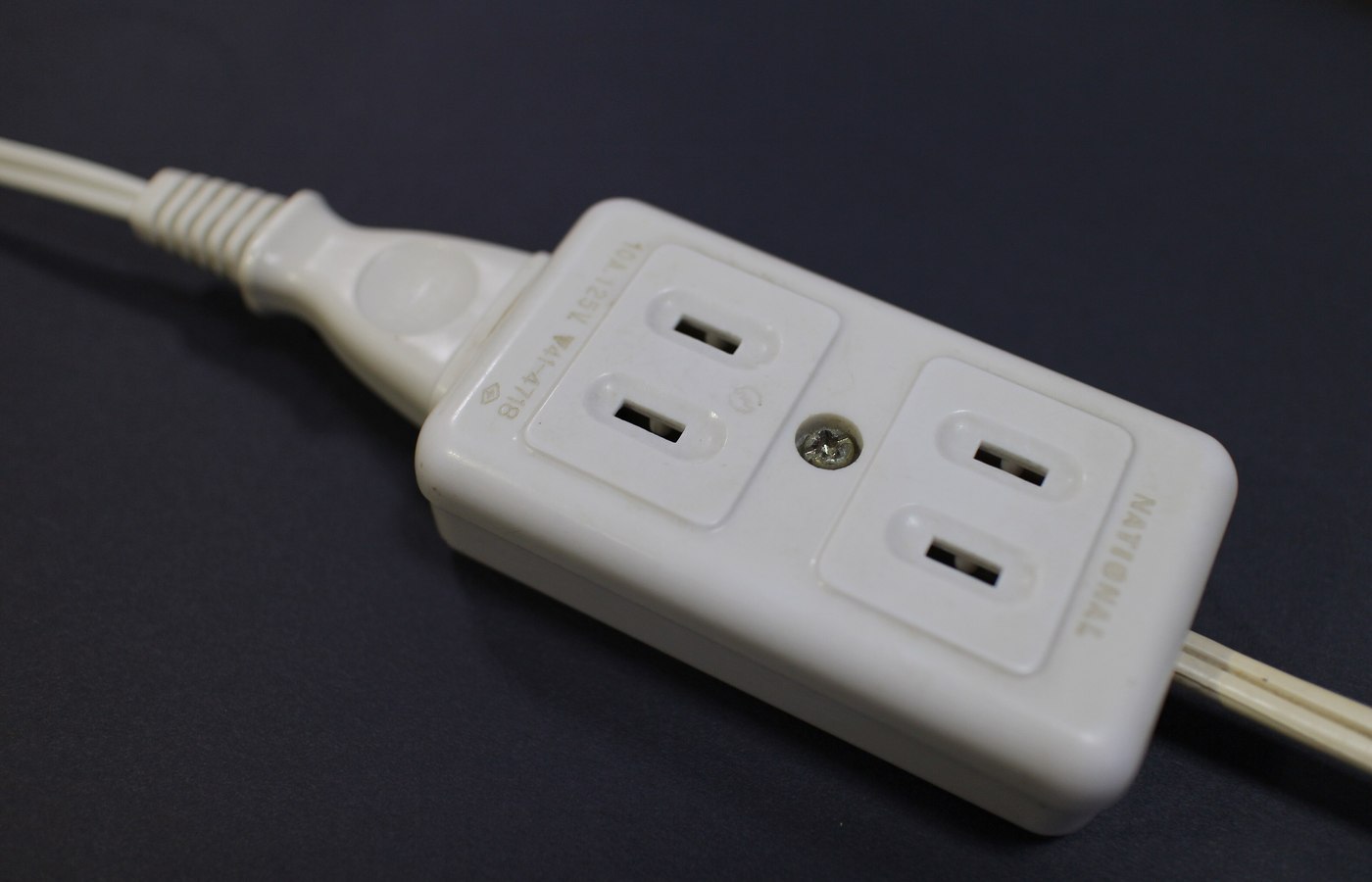 power strip or extension lead placement in desks, media cabinets and temporary charging stations for the When to Replace Old Power Strips, Chargers, and Extension Leads guide